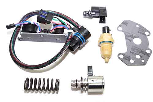 44re 42re A500 Solenoid Upgrade Kit Dual Pack Solenoids Governor Pressure  Speed Sensor Electronics