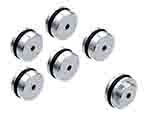 6R140 Valve Body End Plug Kit Ford Torqshift Sonnax Billet Plugs With O-Rings Super Duty